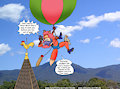Very's beach ball adventure continues...