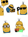 Kevin with glasses by YoshiMinion