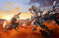 Duel! by MizuRose