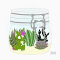 ghastgore Chibi Jar YCH #1 by AliyahPup