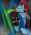 Rave Wolf Commission by Zinners