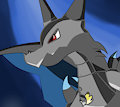 Armoured Charizard-X by BeautyFromAbove