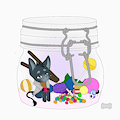 ghastgore Chibi Jar YCH #2 by AliyahPup