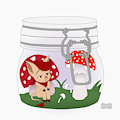 Mahoboar Chibi Jar YCH #3 by AliyahPup