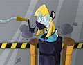 Straight out of the mold animated with sound