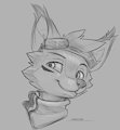 Jaminho head sketch by jamesfoxbr