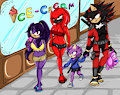 Commission - Midnight and Cinder's family