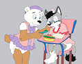 Dragon's captive princess 8 : the feeding