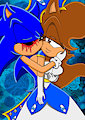 Sonic.Exe X Jennifer: A Kiss by JennyCabgot