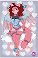 cute winged kitty
