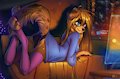 Zofie - Rainy Night by fluffKevlar