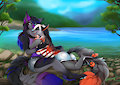 Shadowhybriddragon commission
