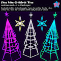 Neon Wire Christmas Trees [2017]