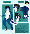 Ref Sheet - Damien [P] by AliyahPup