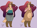 Rezeict's Fursona: Full-body Front