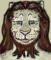 Conbadge Self Portrait by Fuzzyball