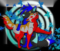 Shadow And Kuri by TazziHusky