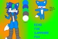 Echo the sapphire fox by UchiKaji
