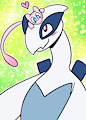 Ko-Fi : LUGIA AND MEW by pierogero