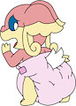 [INK, by boredomwithfriends] Pink Diapered Audino