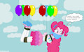 Flying up high with Pinkie Pie animated sound