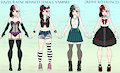 Hazel outfit references by ColleenMae