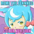 [Friend Art] - Remi, the Cub Fennec, now in color by Zobos
