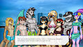 Aeterna visual novel game - Working hard!