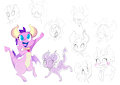 Ember Doodles by NoriNoir