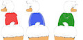 Huey, Dewey and Louie Butts