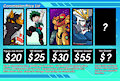 Commission Prices