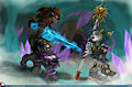 Dixxa and Corin Commission by EthanW
