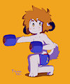 JUst a quick "Socker Boppers" Drawing by foxxx321