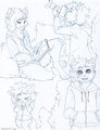 [CM] Maple Spirit Sketch Page