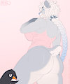 Penguin Queen Booty by ShiBerriPenguin