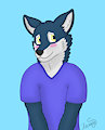 Shy Little Wolfie by Xemkiy