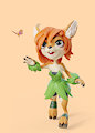 Elora the Faun by VladTheLad