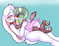 Dook/Bunny Snuggles by LilDooks