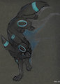 Shiny Umbreon by Nduli