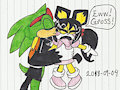 Scourge kisses Melissa