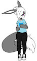 random colored doodle by Twylatheeevee54
