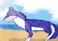 Me as a wolf by UchihaDEMS