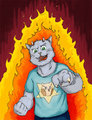 Devil Cat! by AlrightOwl