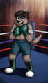 Wolfy Boxer by AlrightOwl