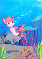 Freediving Cat