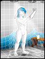 Naturally Raniese in the Shower Room