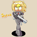Shadowpaine Commission - Sarah the Hedgehog