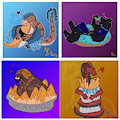 Fav Food Icons Batch 3 by DarkwolfUntamed