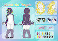 Nicola the Penguin Ref Sheet by EmpressPengi