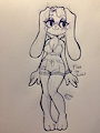 Sonic oc by frostyfrostybunny